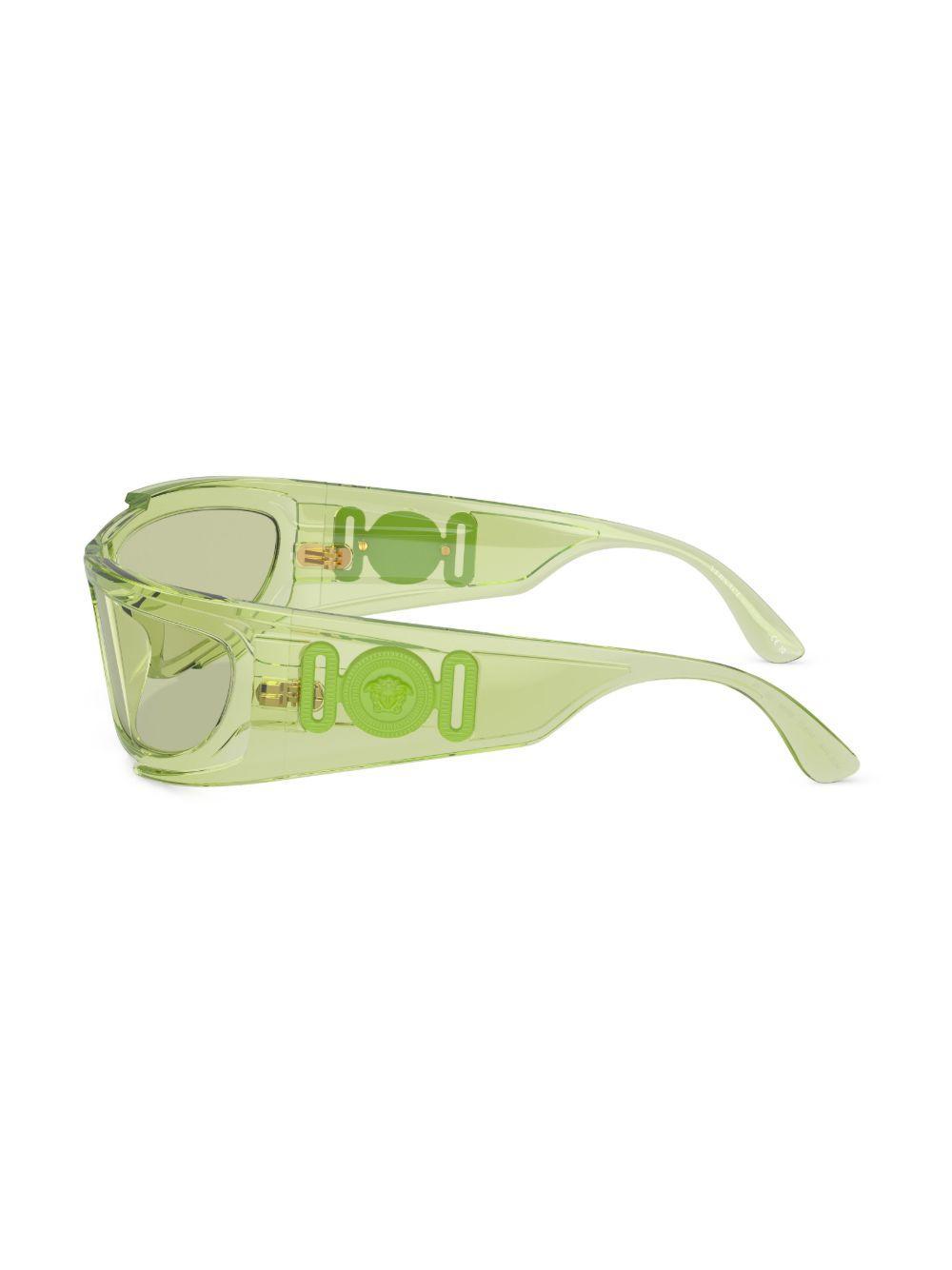 logo-plaque rectangular-frame sunglasses Product Image