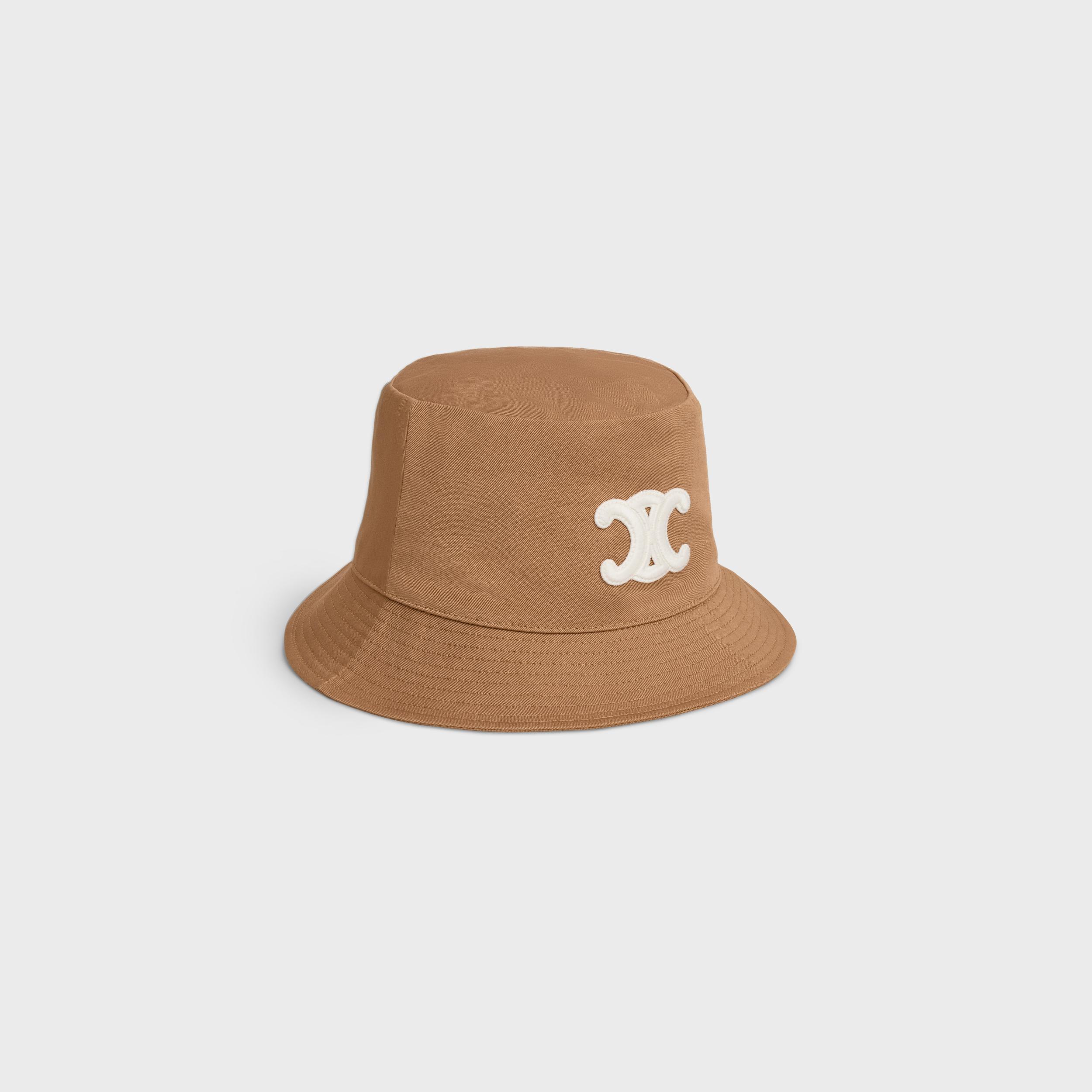 triomphe bucket hat in cotton Product Image