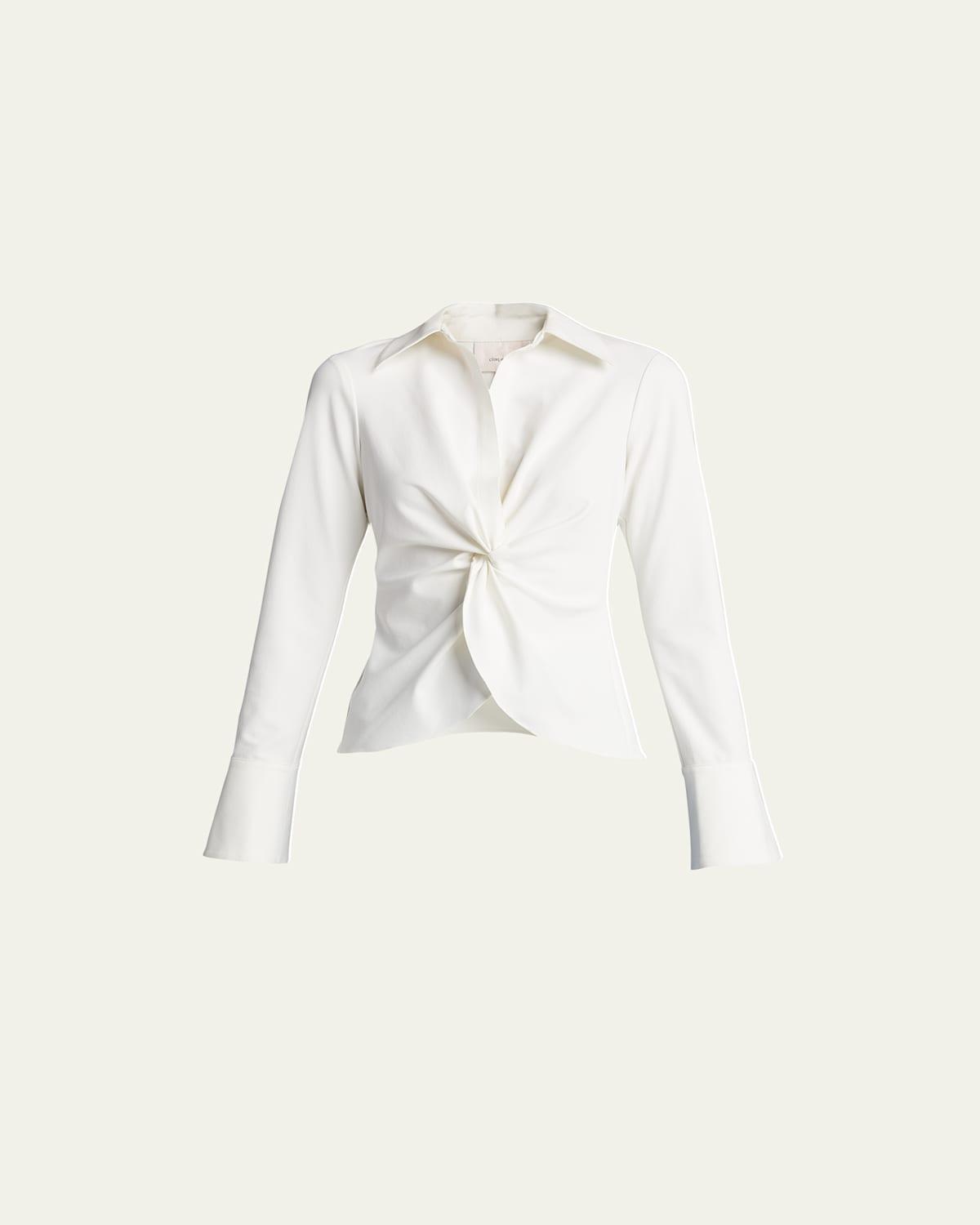 Womens Mckenna Twist-Front Blouse Product Image