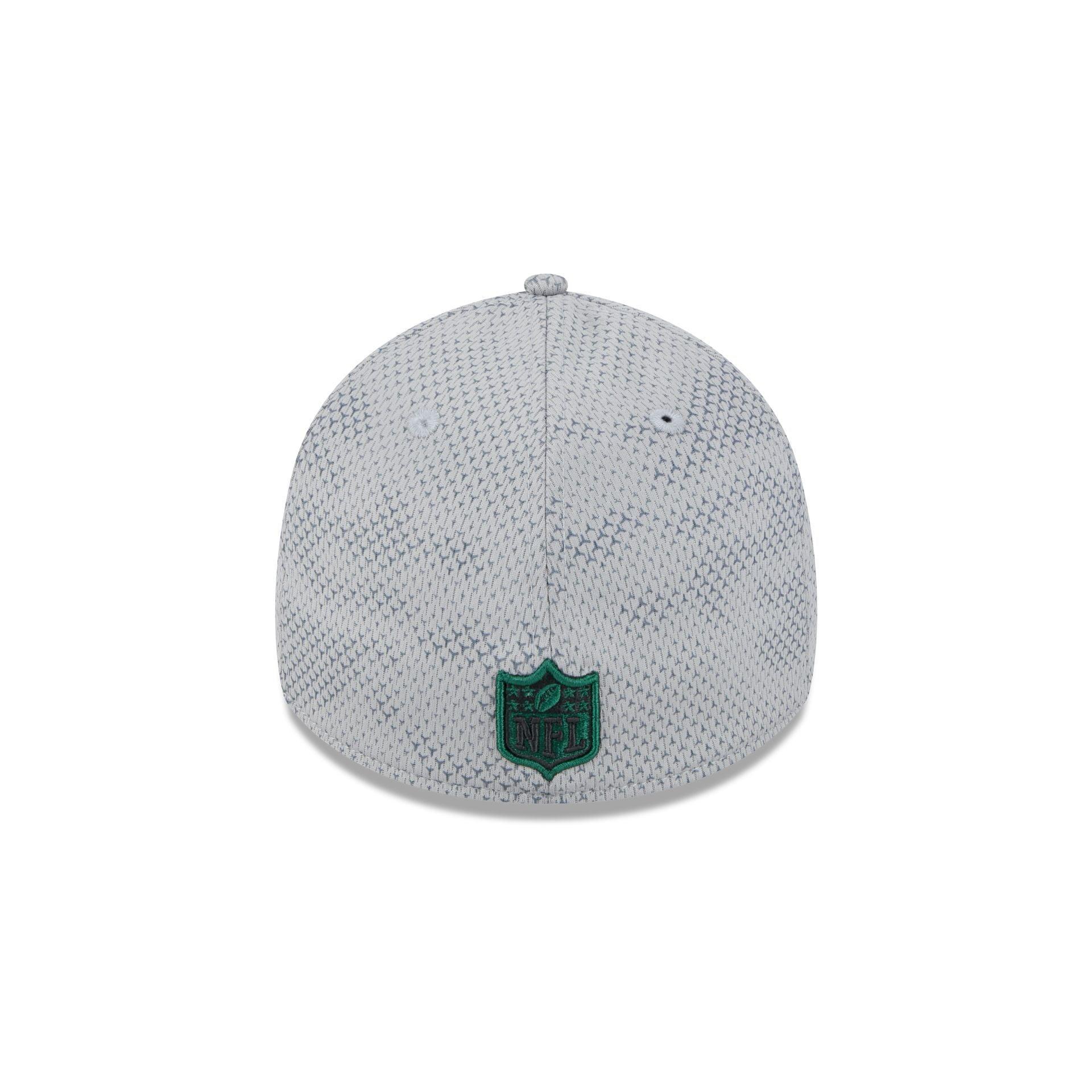 New York Jets 2024 Sideline Gray 39THIRTY Stretch Fit Hat Male Product Image