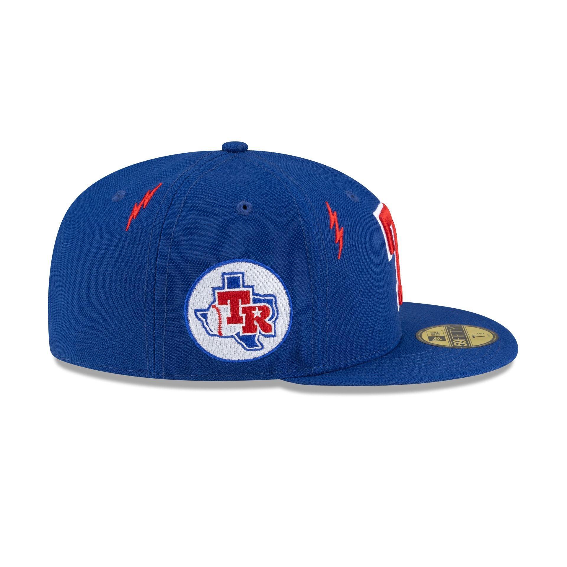 Diet Starts Monday x Texas Rangers Lightening Bolts 59FIFTY Fitted Hat Male Product Image