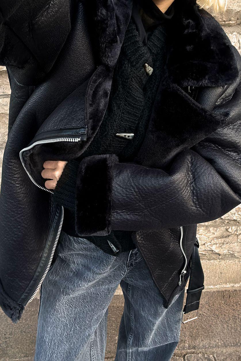 Classic Bonded Aviator Jacket Product Image