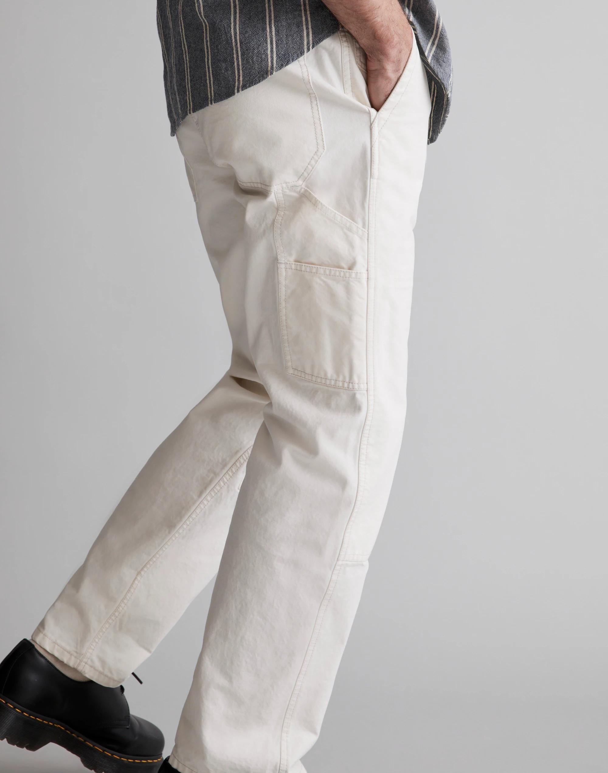 Relaxed Straight Workwear Pants Product Image