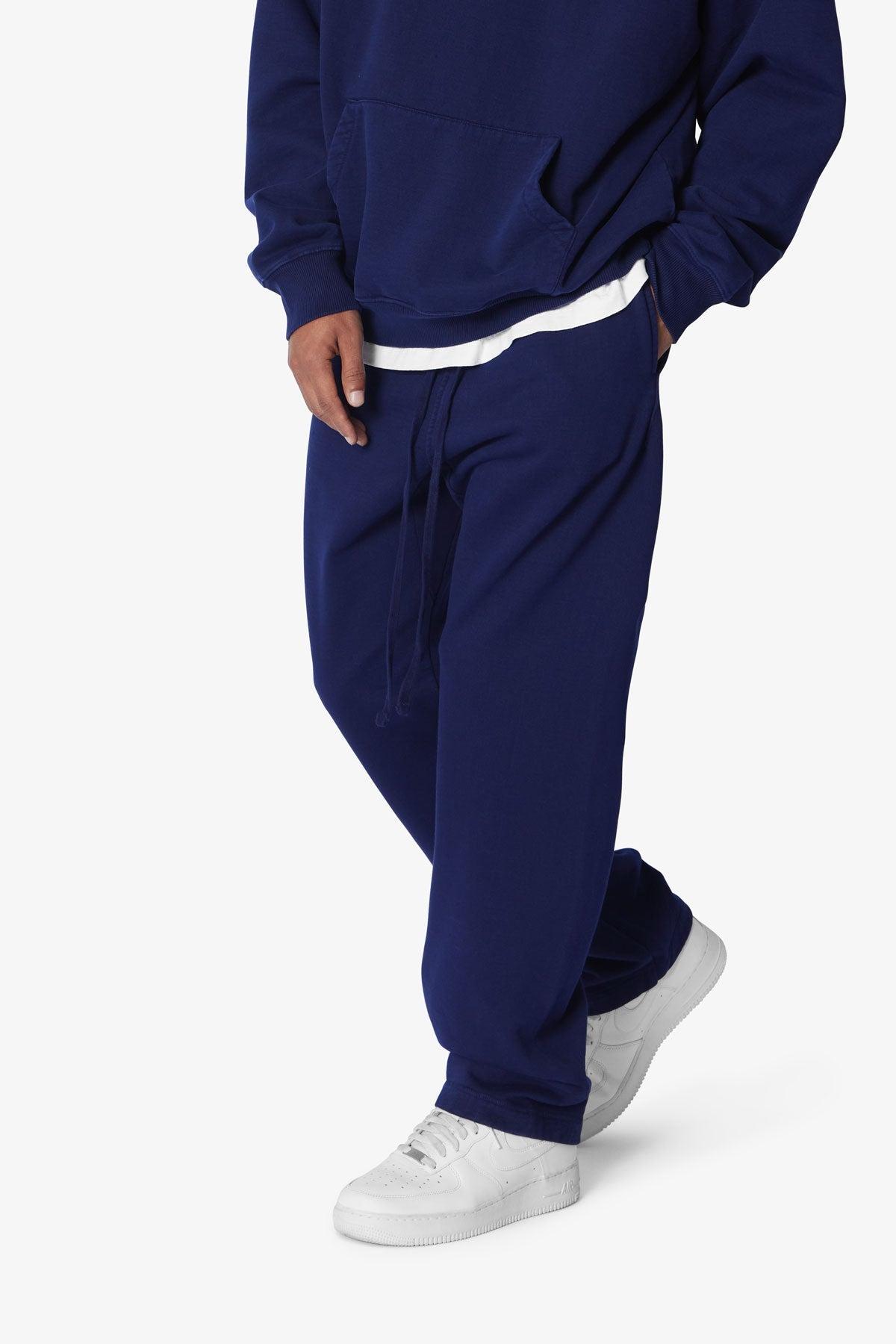 Heavy Relaxed Every Day Sweatpants - Navy Product Image
