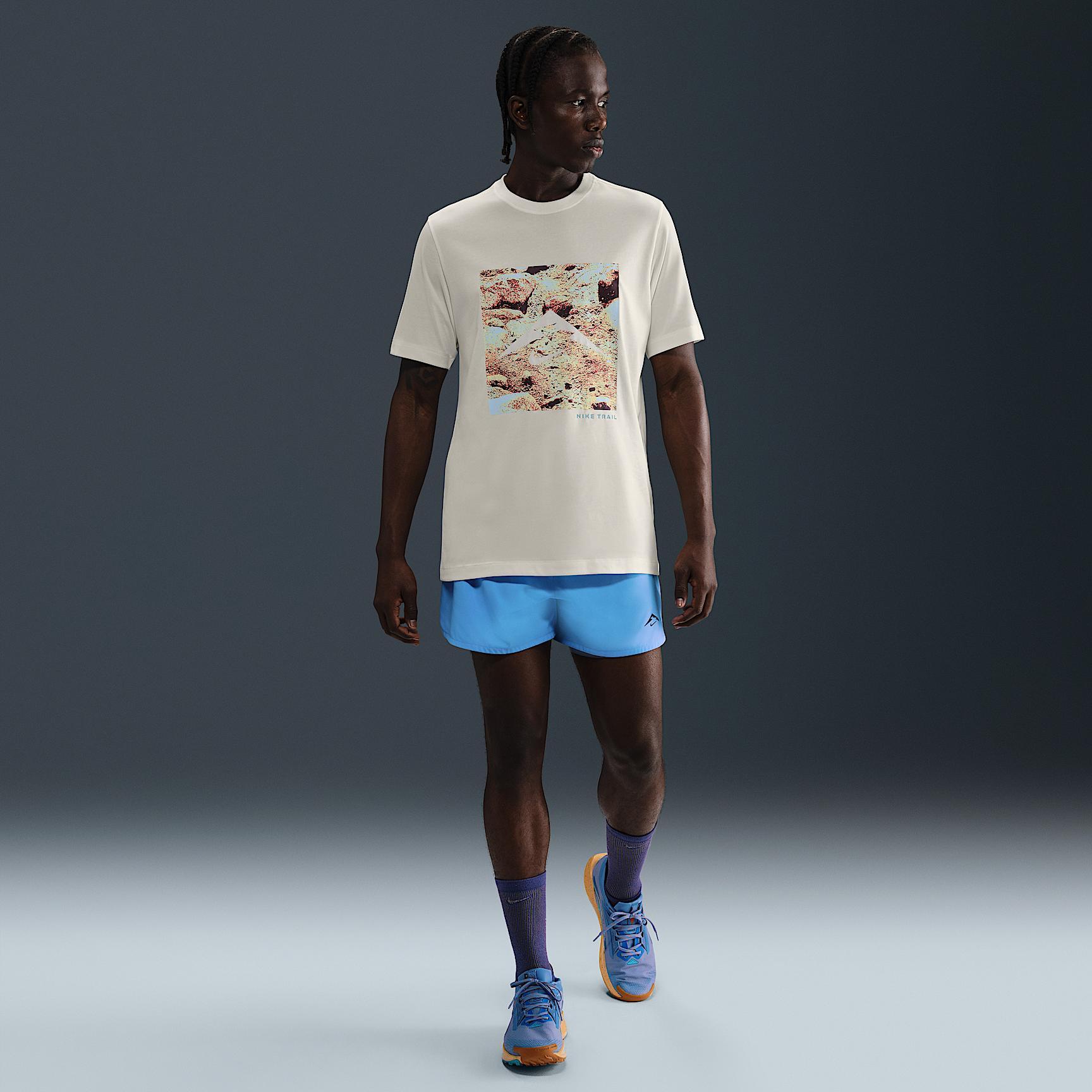 Nike Mens Dri-FIT Trail Running T-Shirt | HV4148-133 Product Image