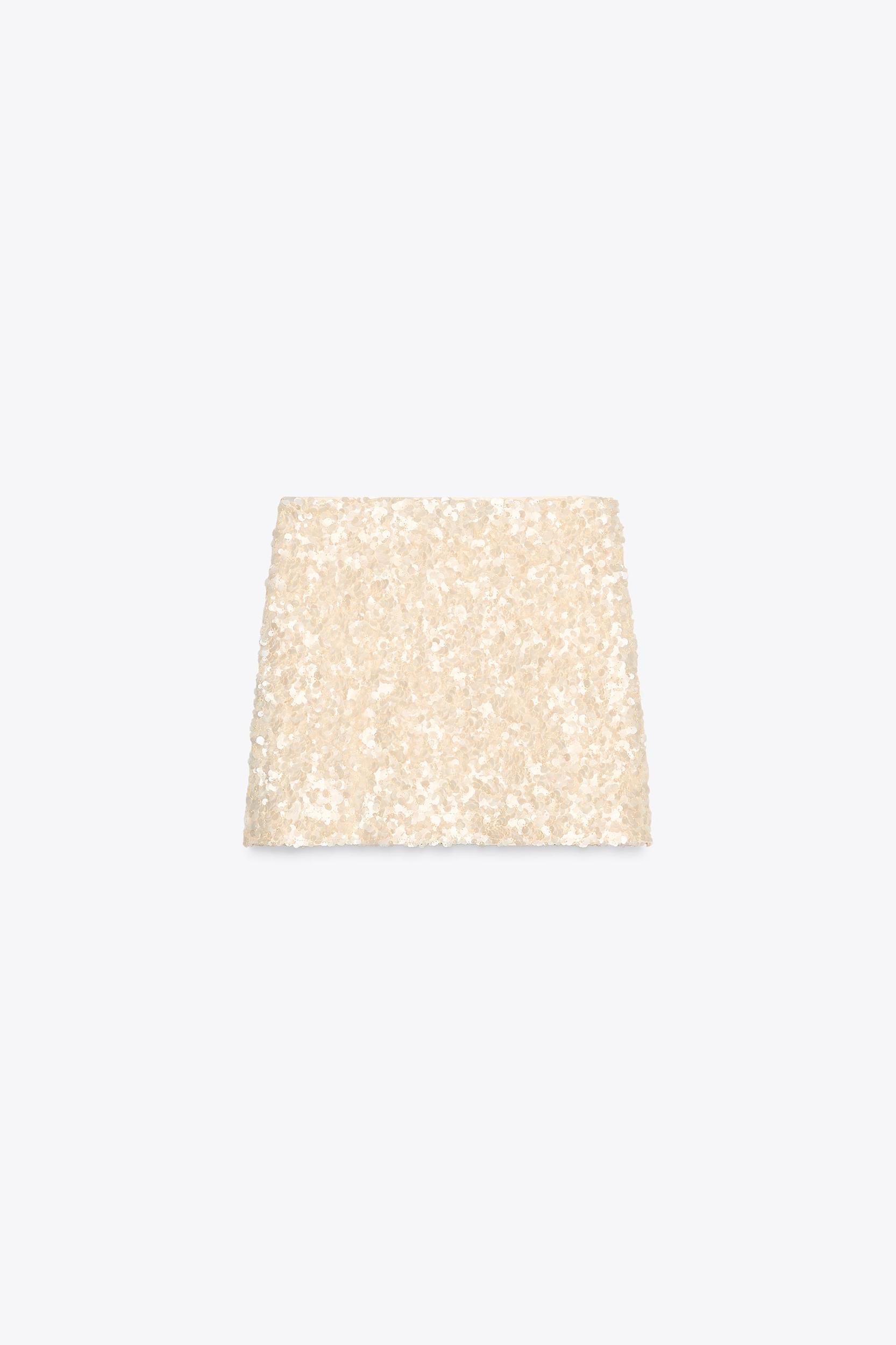 SEQUIN MINI SKIRT Product Image