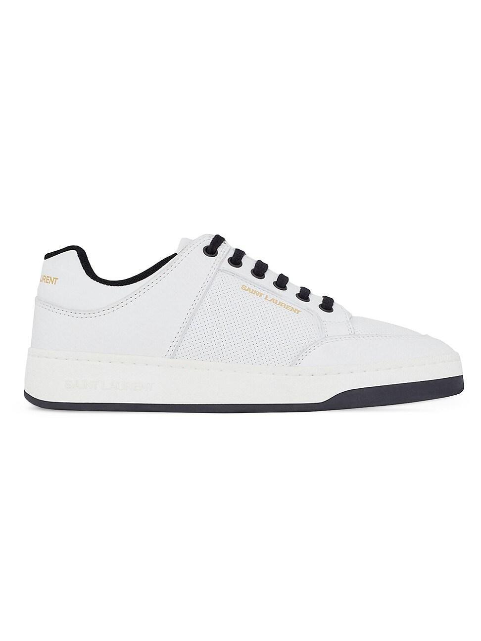 Saint Laurent Sl/61 Low-top Sneakers in Smooth and Grained Leather Product Image