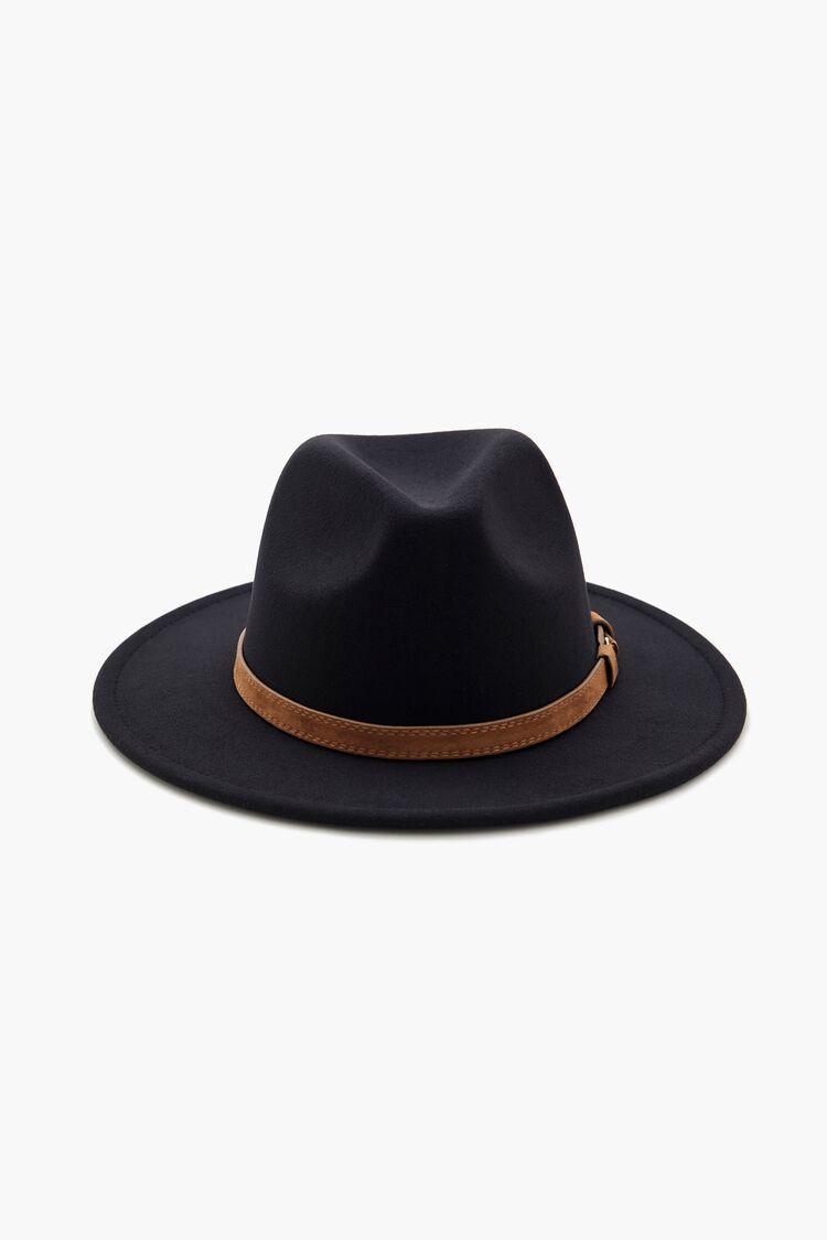 Faux Leather-Trim Fedora | Forever 21 Product Image