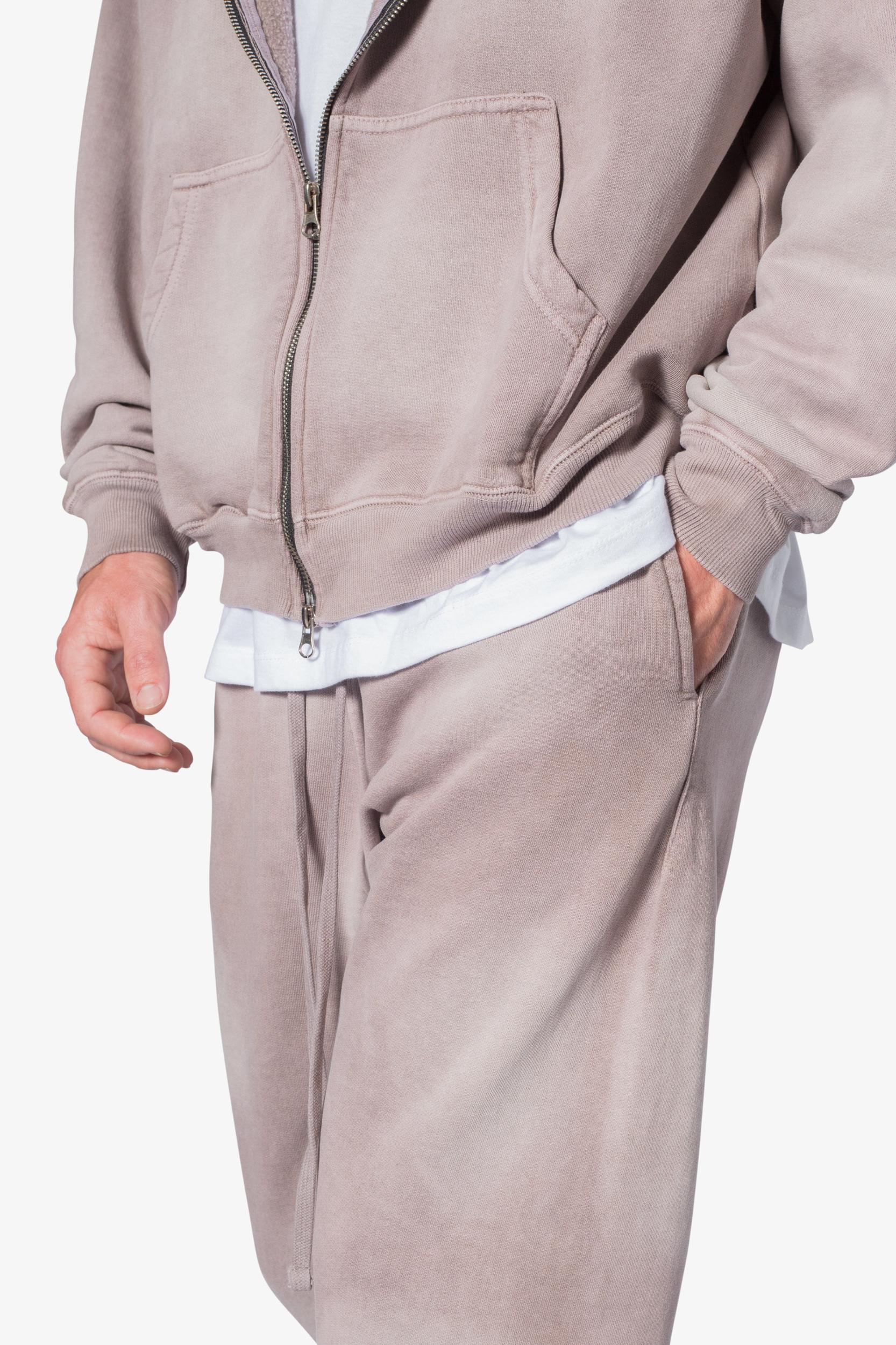 Faded Relaxed Every Day Sweatpants - Washed Mauve Product Image