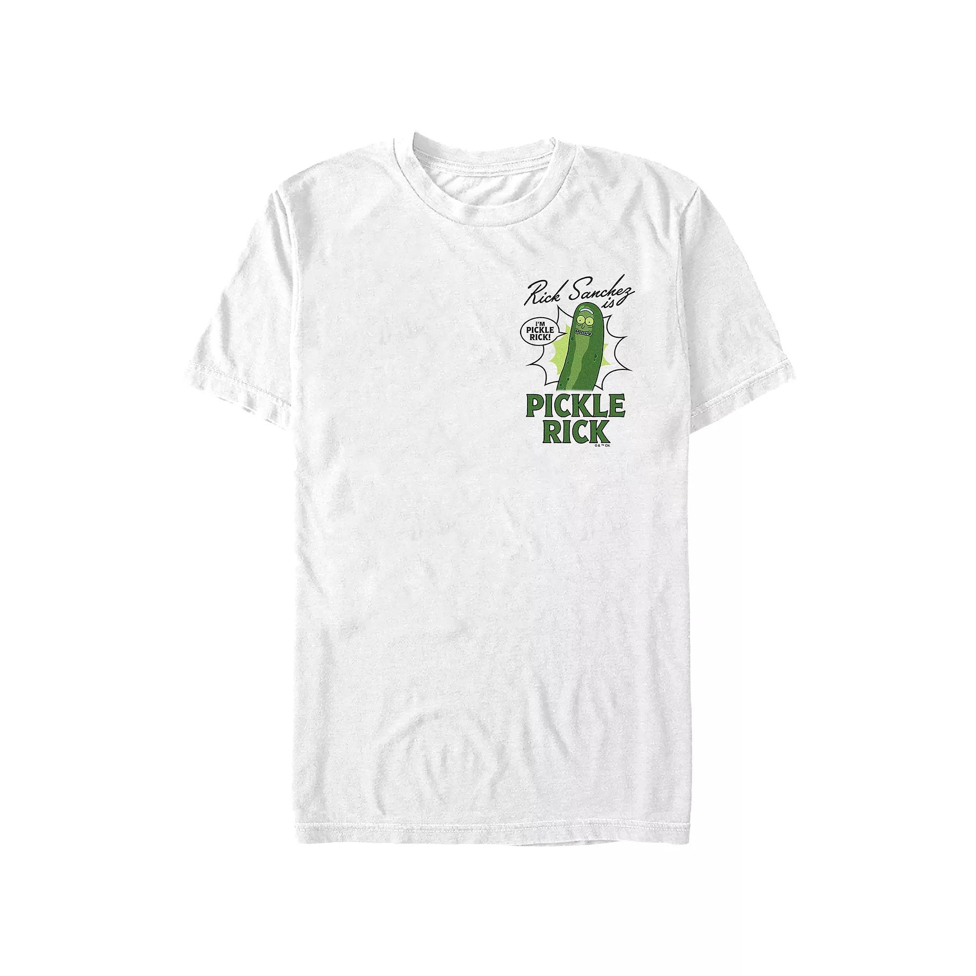 Men's Rick And Morty Pickle Rick Graphic Tee,  Product Image