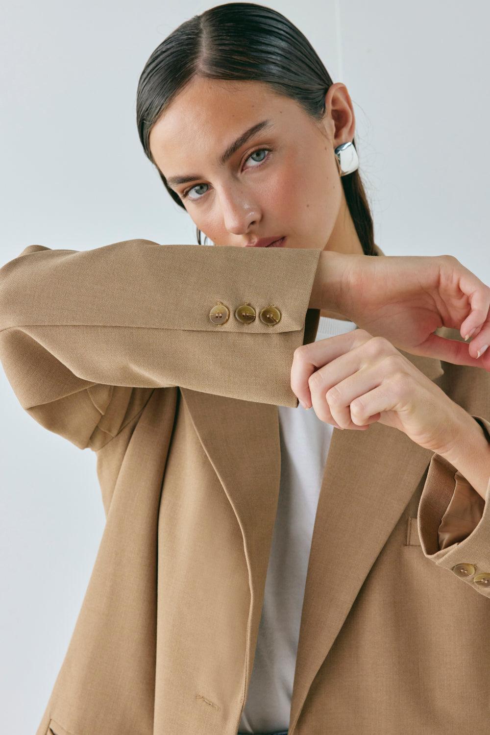 Sayna Blazer Latte Product Image