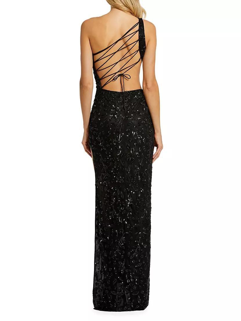 Cut-Out Embellished Gown Product Image