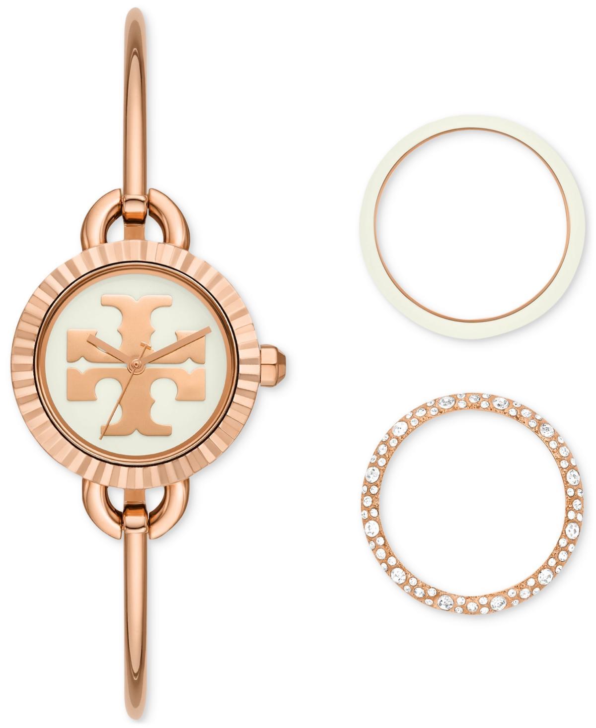 Womens Miller Goldtone Interchangeable Bezel Bangle Watch Product Image