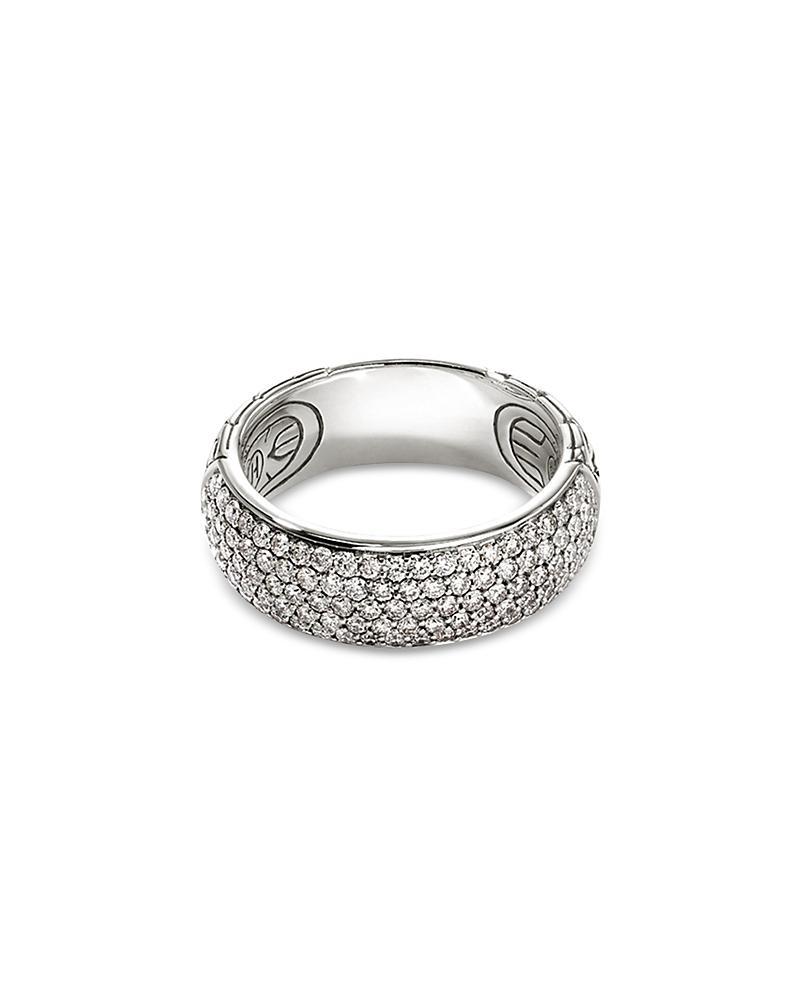 JOHN HARDY Sterling Silver Jh Essentials Pave Diamond Band Ring, 1.07 Ct. T. W. Product Image