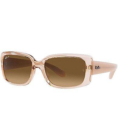 Ray-Ban Rb4389 Sunglasses Frame Brown Lenses Polarized Product Image