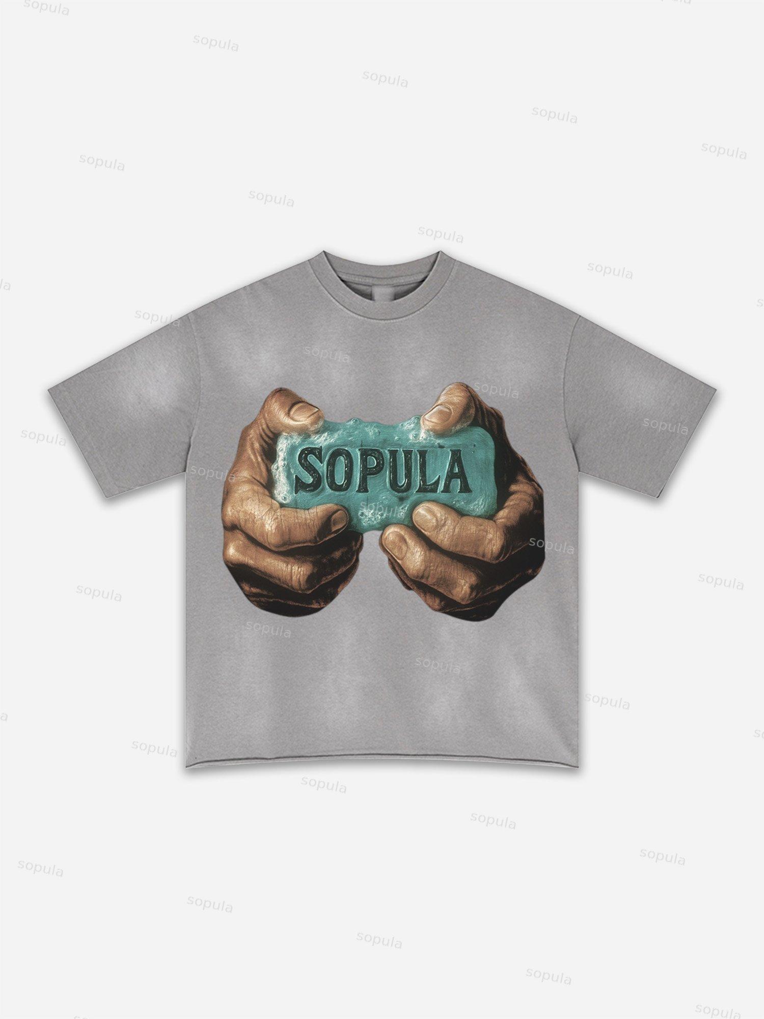 Fly By Choice Graphic Washed T-shirt Product Image