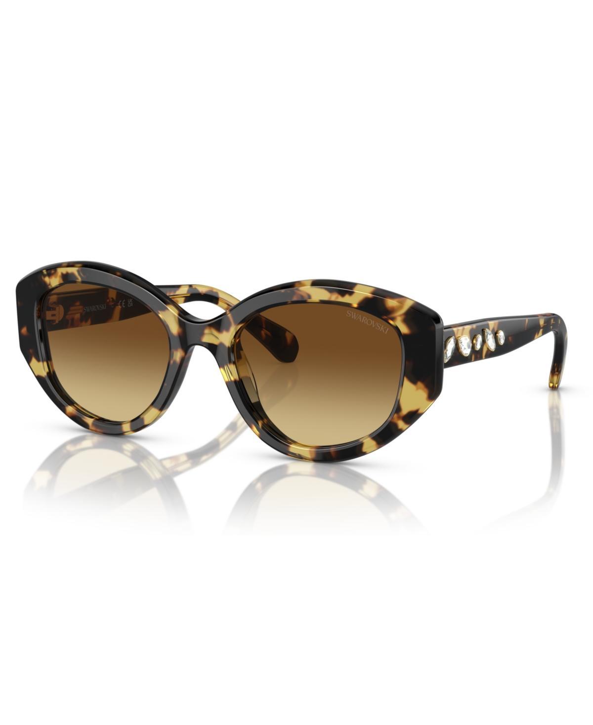 Womens Swarovski 0SK6005 53mm Cat Eye Gradient Sunglasses Product Image