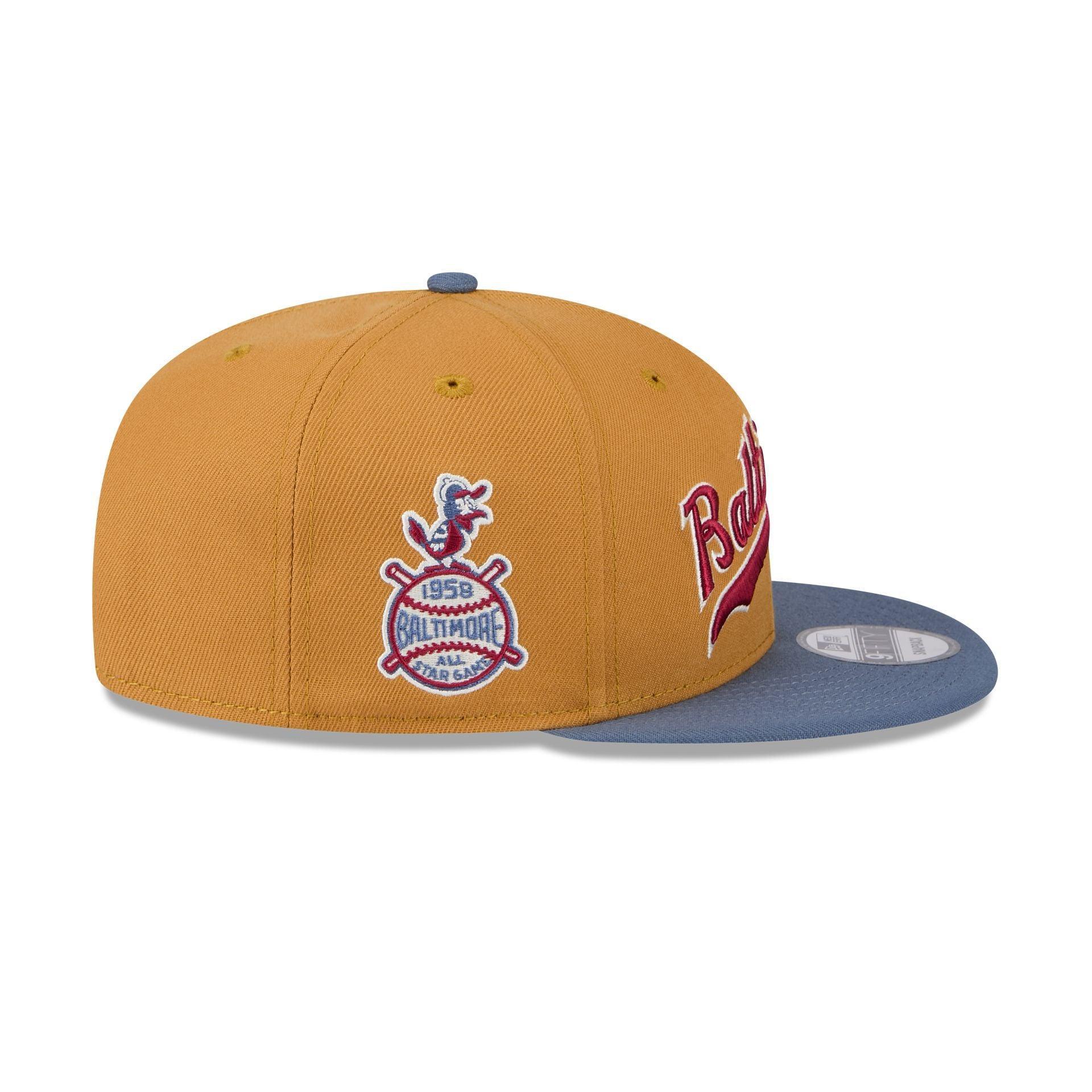 Baltimore Orioles Panama Tan 9FIFTY Snapback Hat Male Product Image