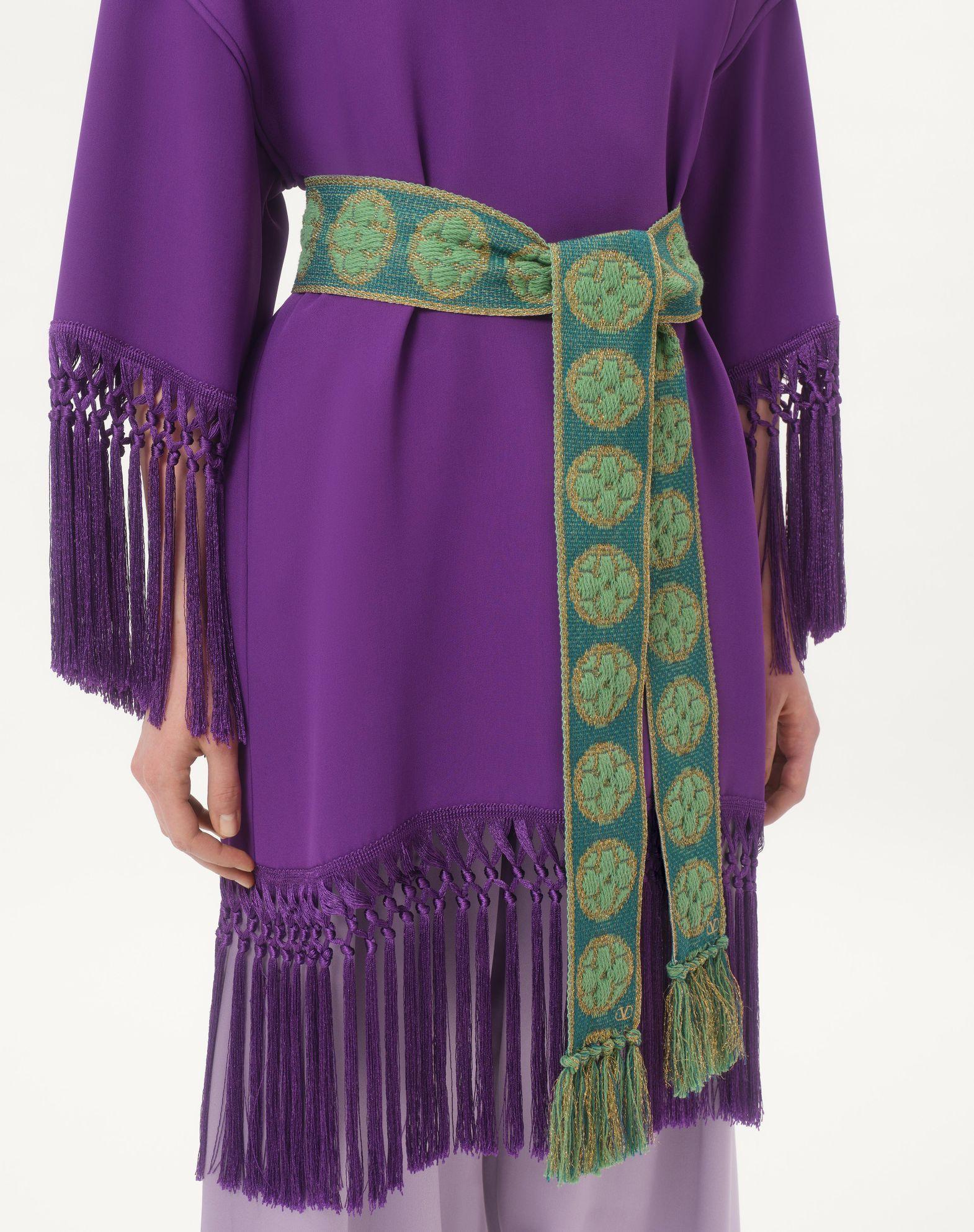 Antibes Scarf In Cotton And Metallic Fiber Product Image