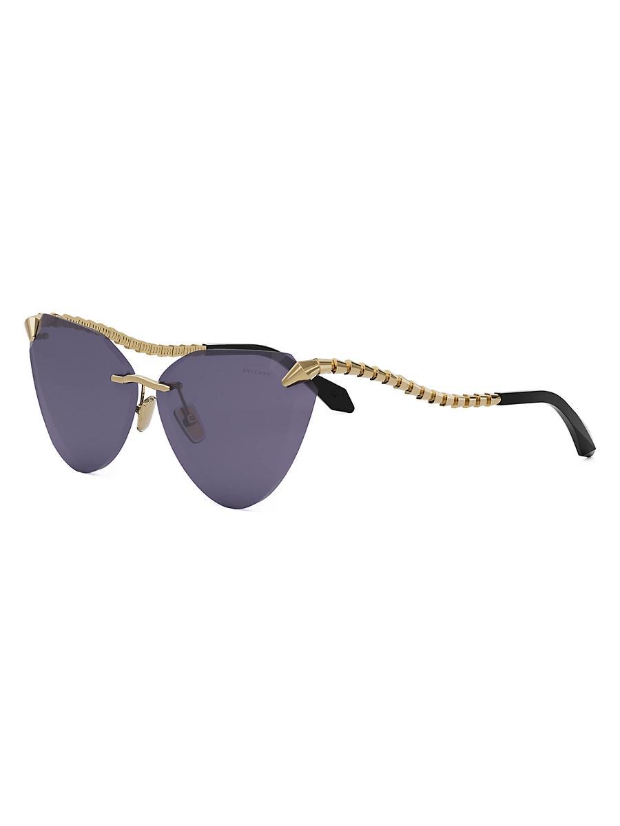 Womens Serpenti Viper 65MM Cat-Eye Sunglasses Product Image