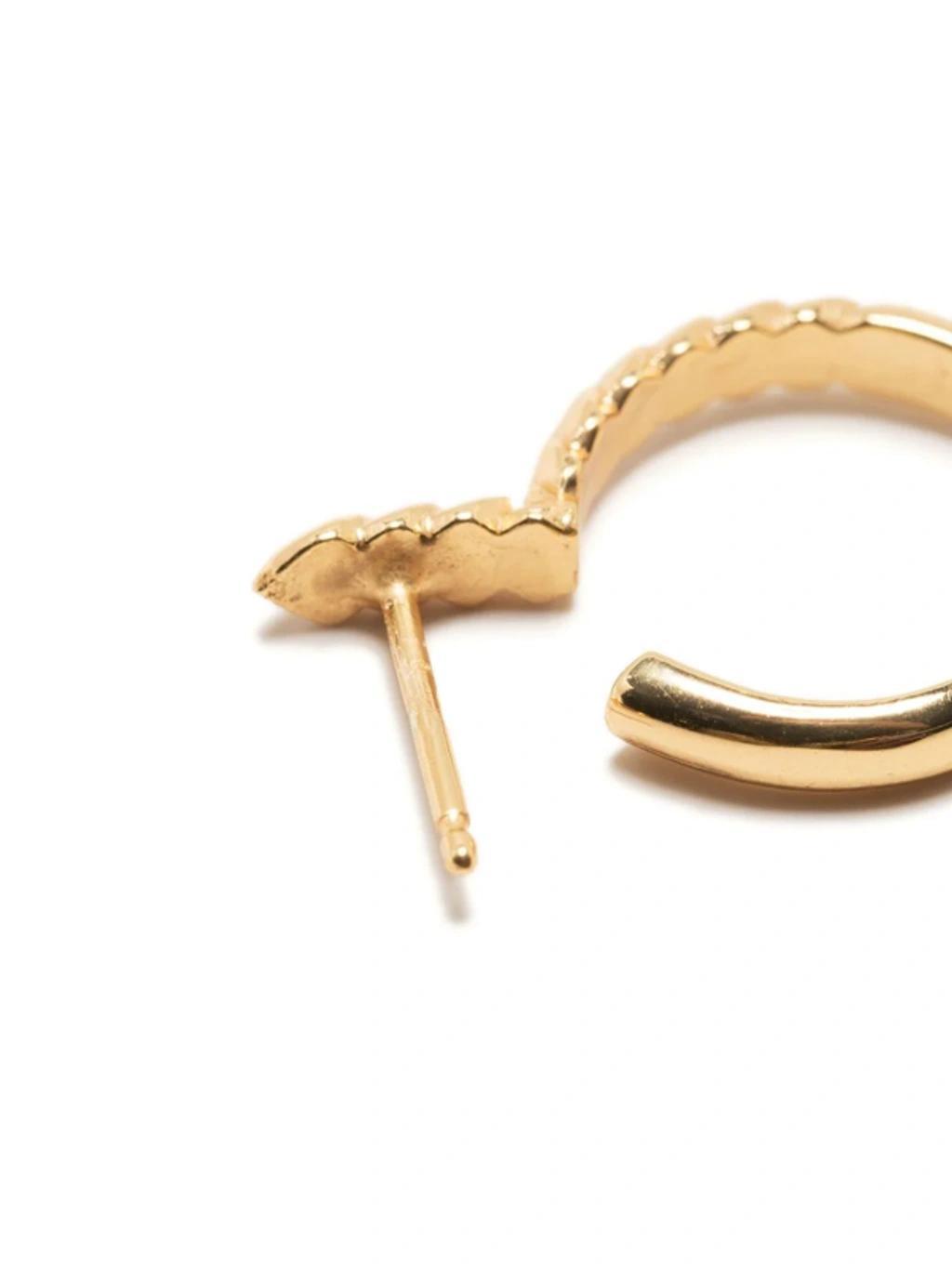 EMANUELE BICOCCHI Dagger Cross Earring In Gold Product Image