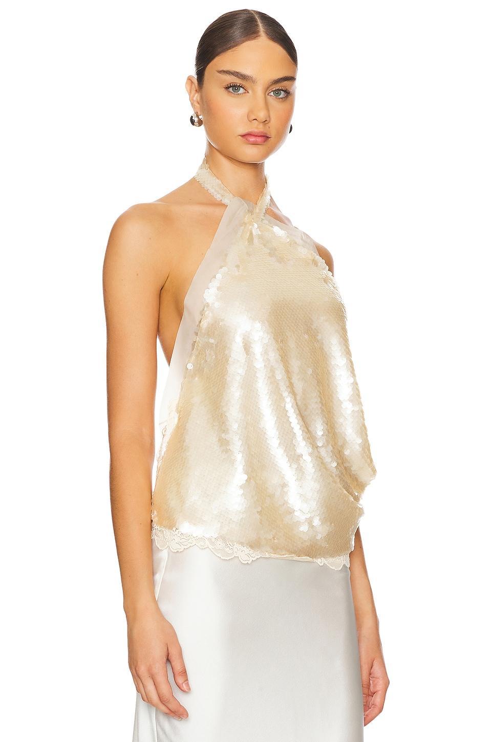 Sequin Halter Top Vaillant Product Image