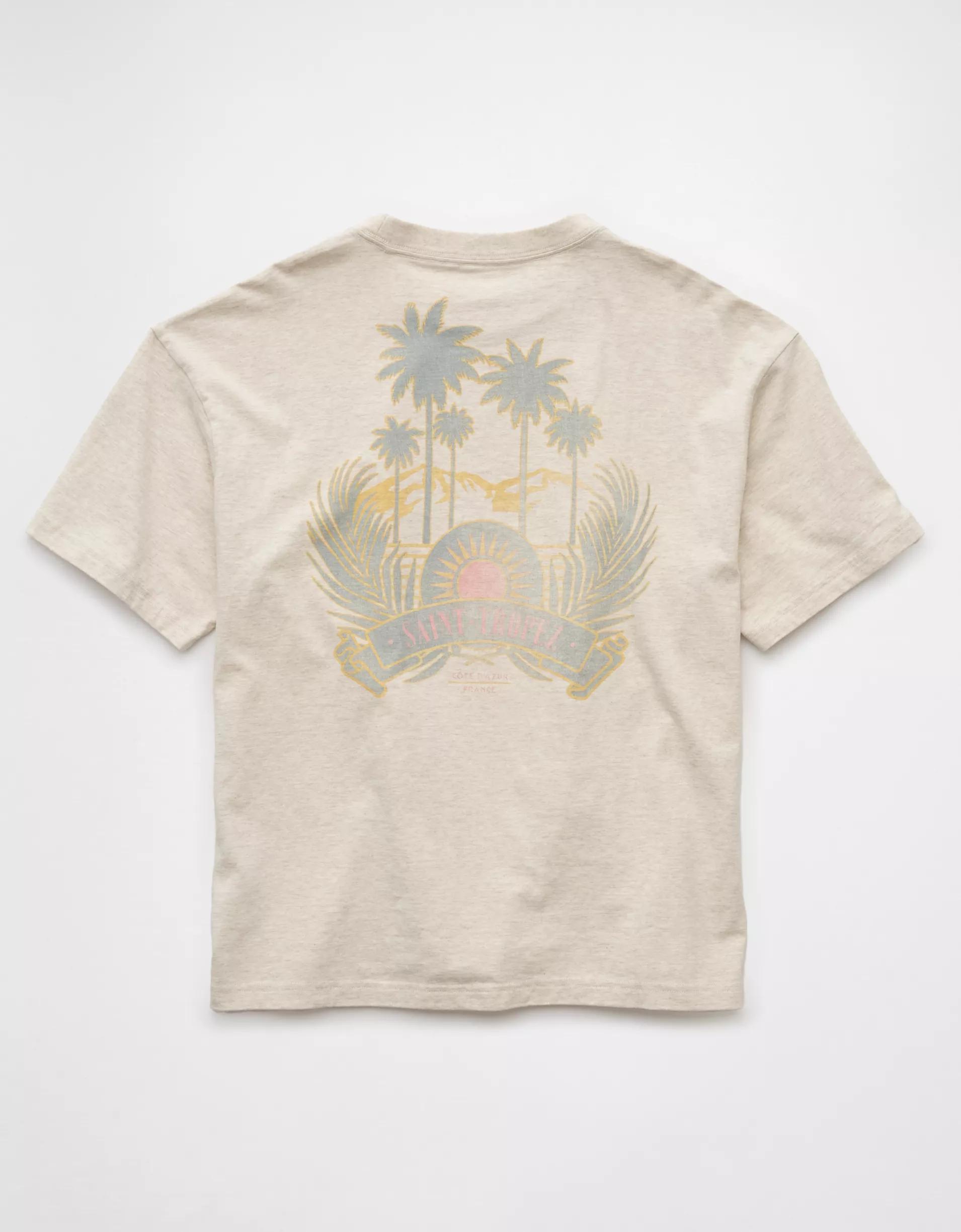 AE Boxy Destination Graphic T-Shirt Product Image
