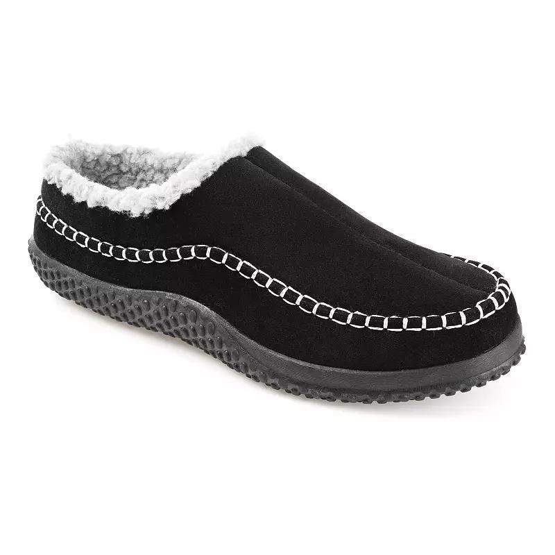 VANCE Godwin Mens Sherpa Clog Slippers Product Image