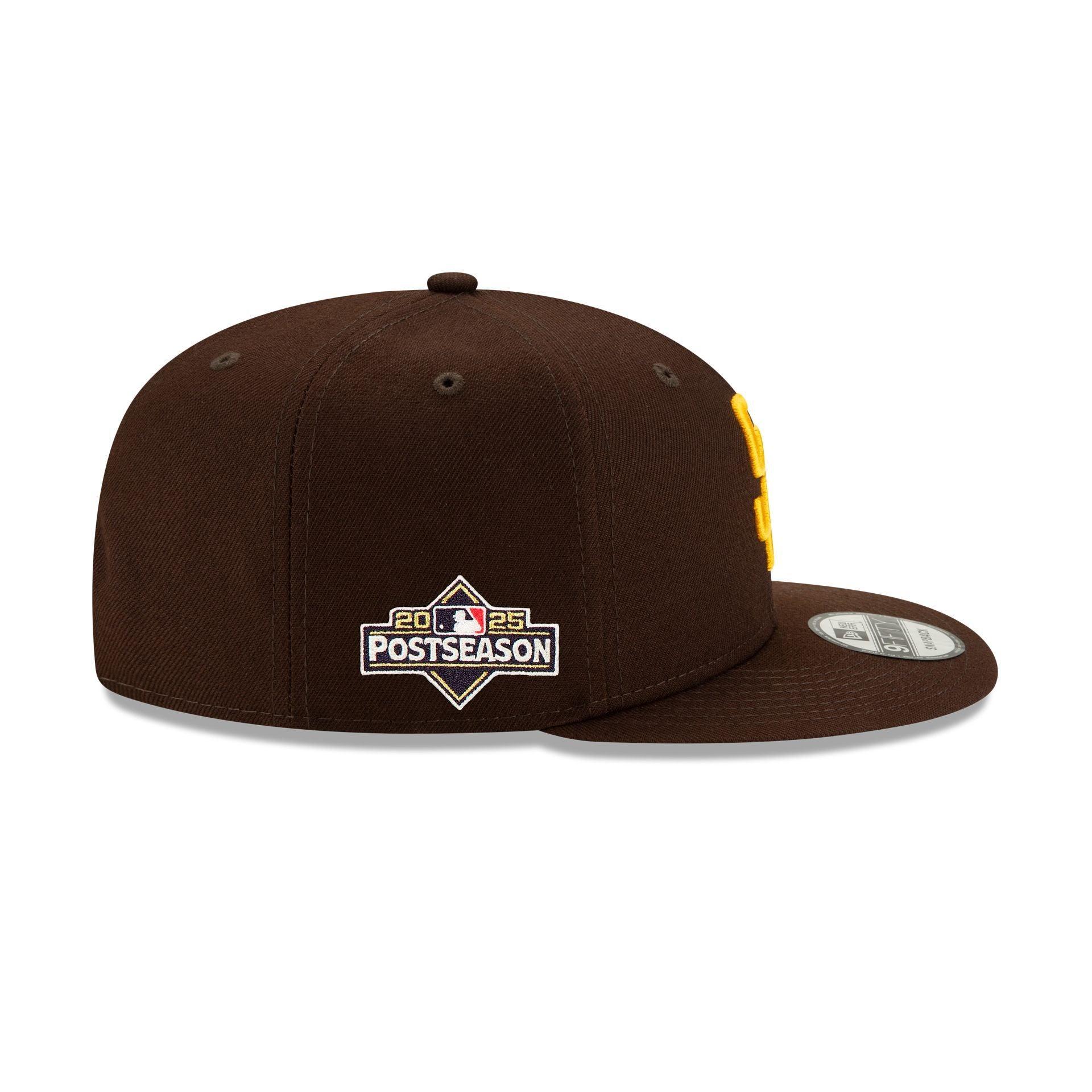 San Diego Padres 2025 Postseason Side Patch 9FIFTY Snapback Hat Male Product Image