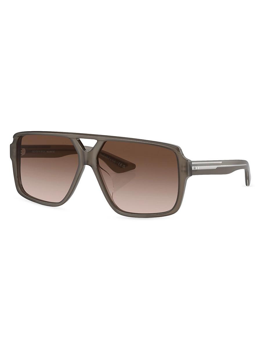 Womens KHAITE x Oliver Peoples 1977C 60MM Oversized Sunglasses Product Image