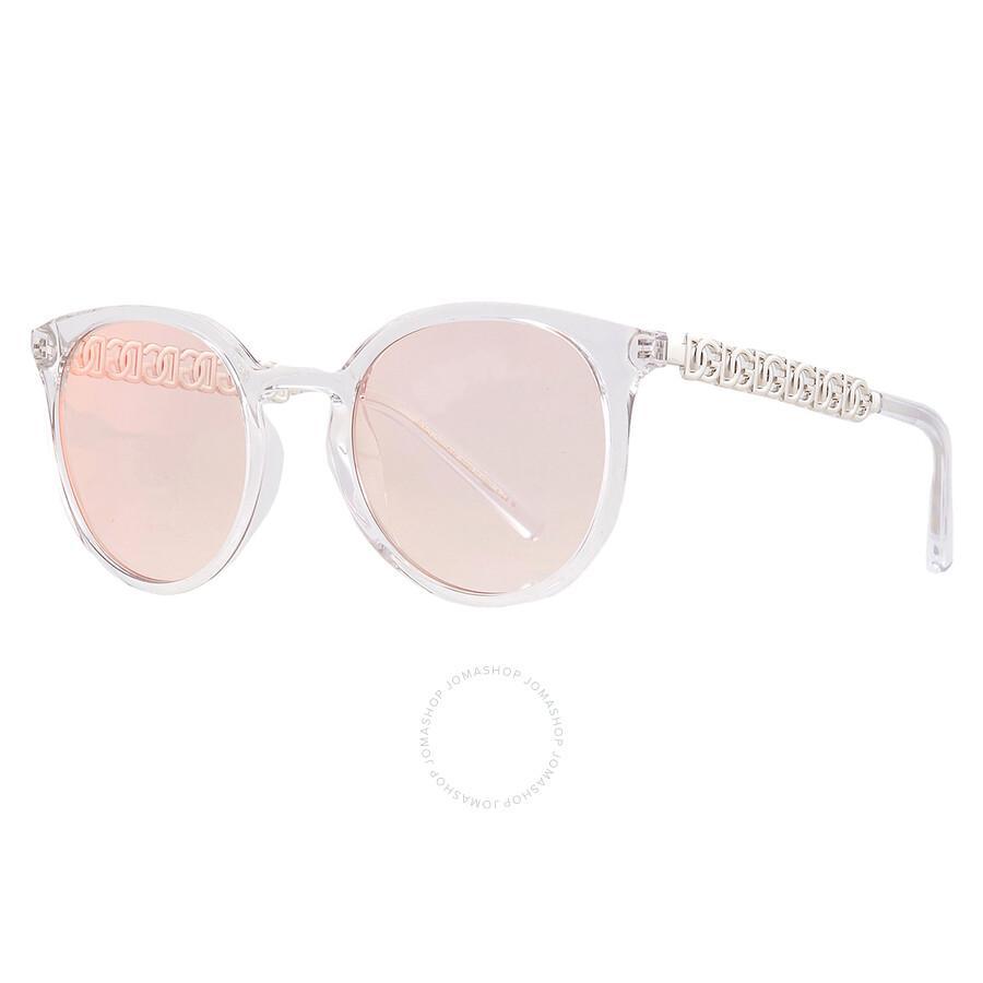 Dolce And Gabbana Red Mirrored Teacup Ladies Sunglasses Dg6189u 31336q 52 In Red   / Silver Product Image