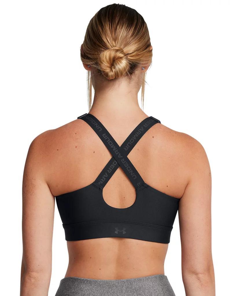 Womens UA Infinity 2.0 High Zip Sports Bra Product Image