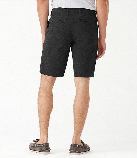 Tommy Bahama Big & Tall Flat Front Chip Shot 10#double; & 11#double; Inseam Shorts Product Image