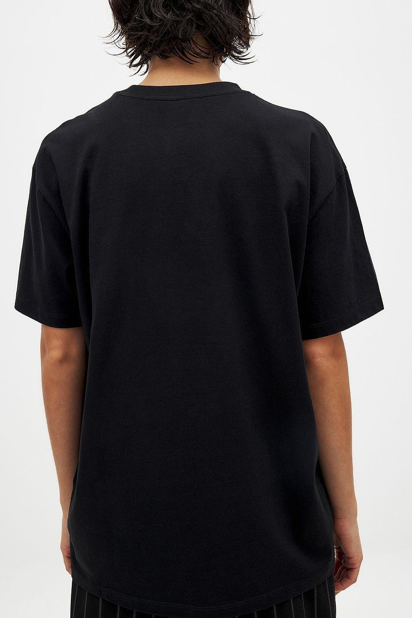 Round Neck Oversized Tee Product Image