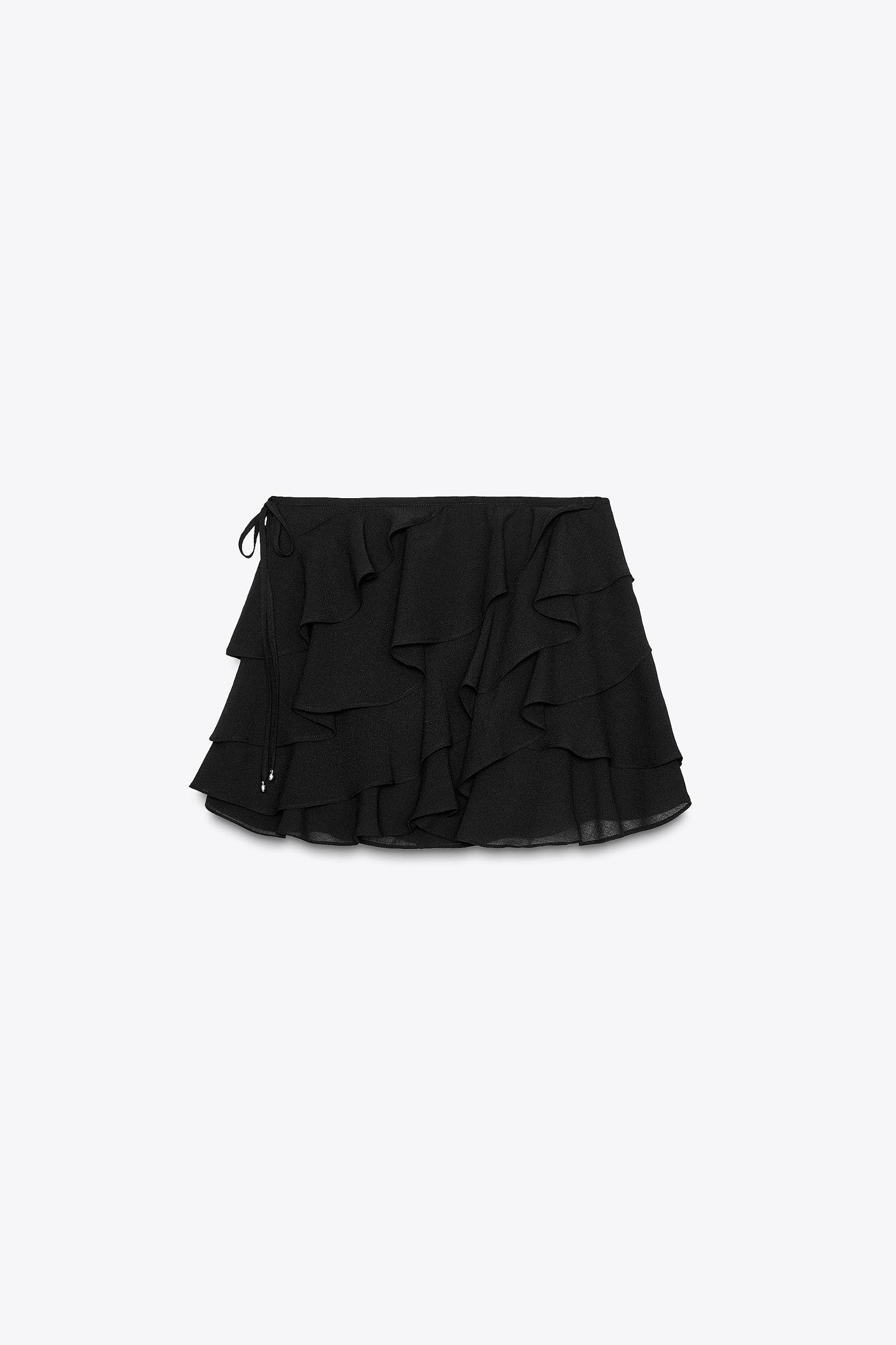RUFFLED SKORT Product Image