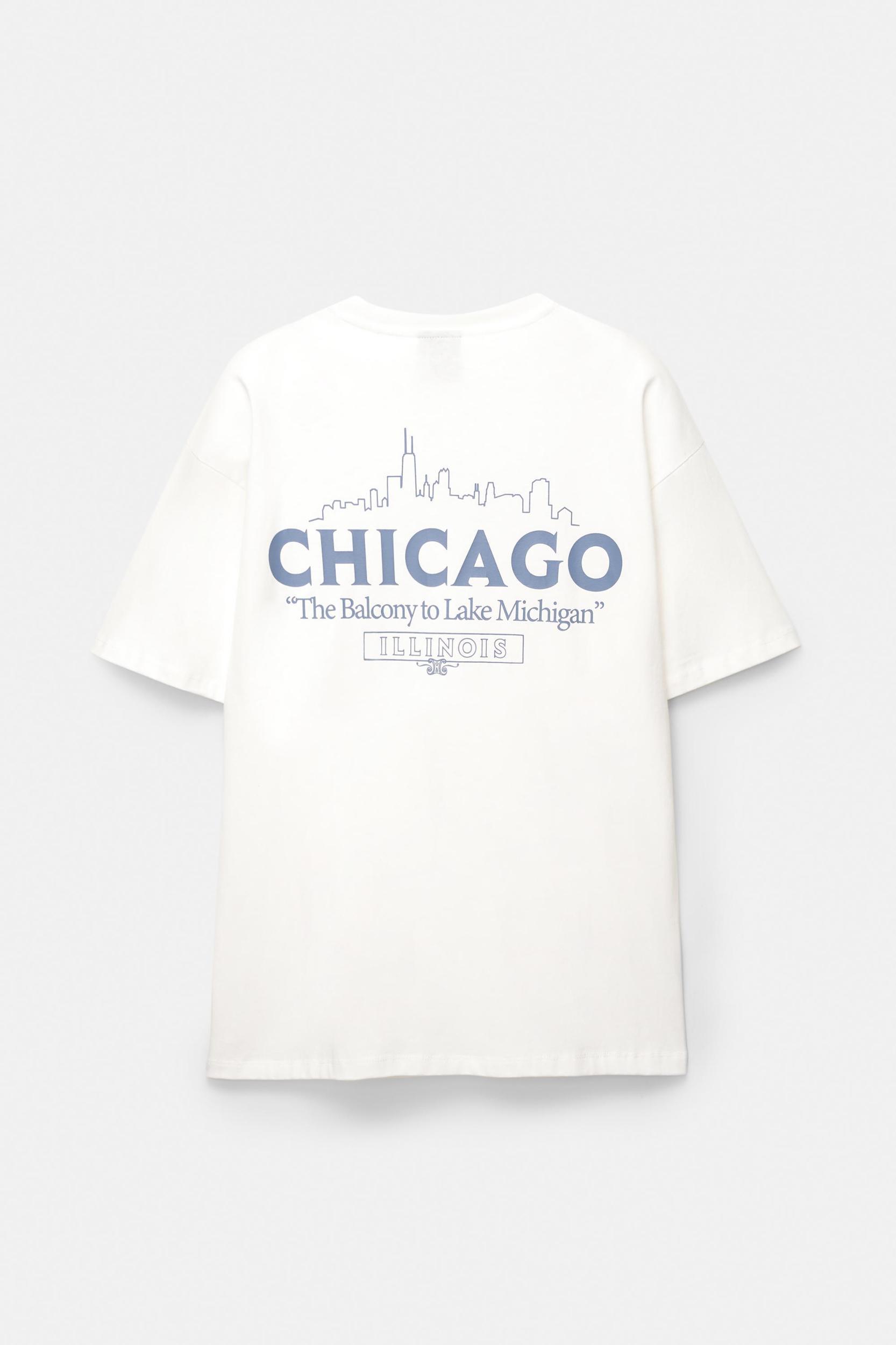 Chicago skyline T-shirt Product Image