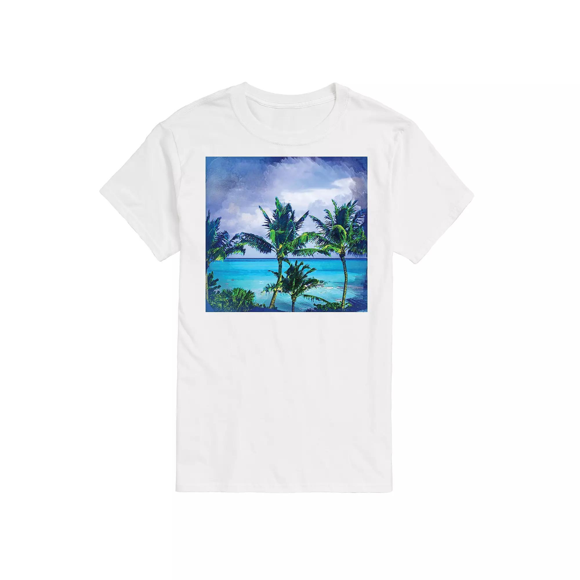 Big & Tall Empyre Beach Tee, Men's,  Product Image