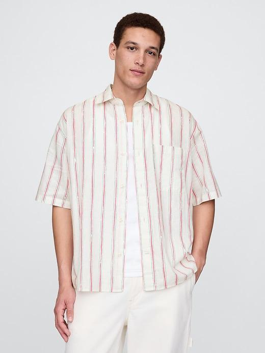 Linen-Cotton Shirt Product Image