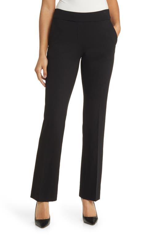 Anne Klein Womens Mid-Rise Pull-On Slash-Pocket Pants Product Image