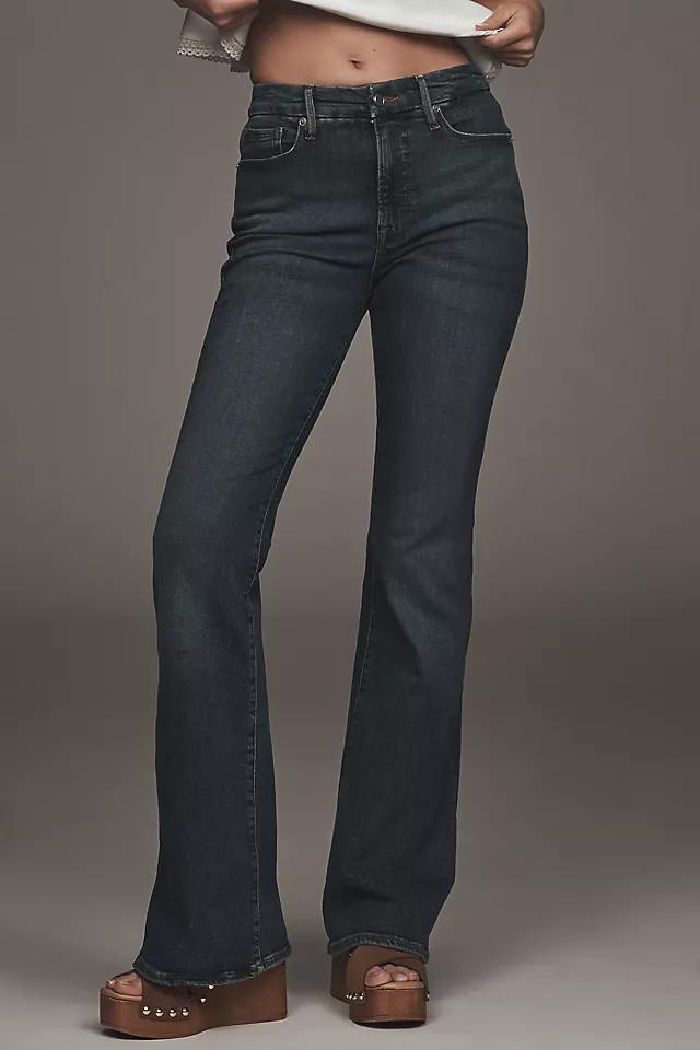 Good American Good Legs High-Rise Flare Jeans Product Image