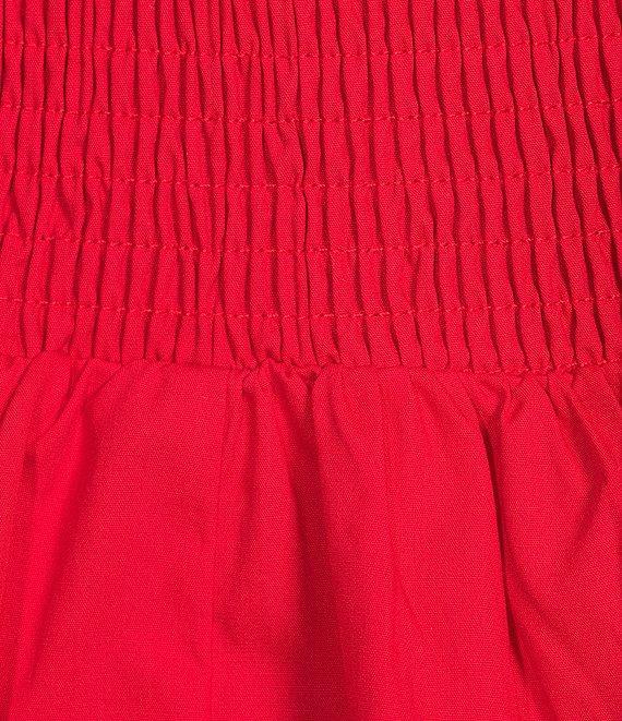 Lucy Paris Hazel Square Neck Sleeveless Smock Drop Waist Dress Product Image