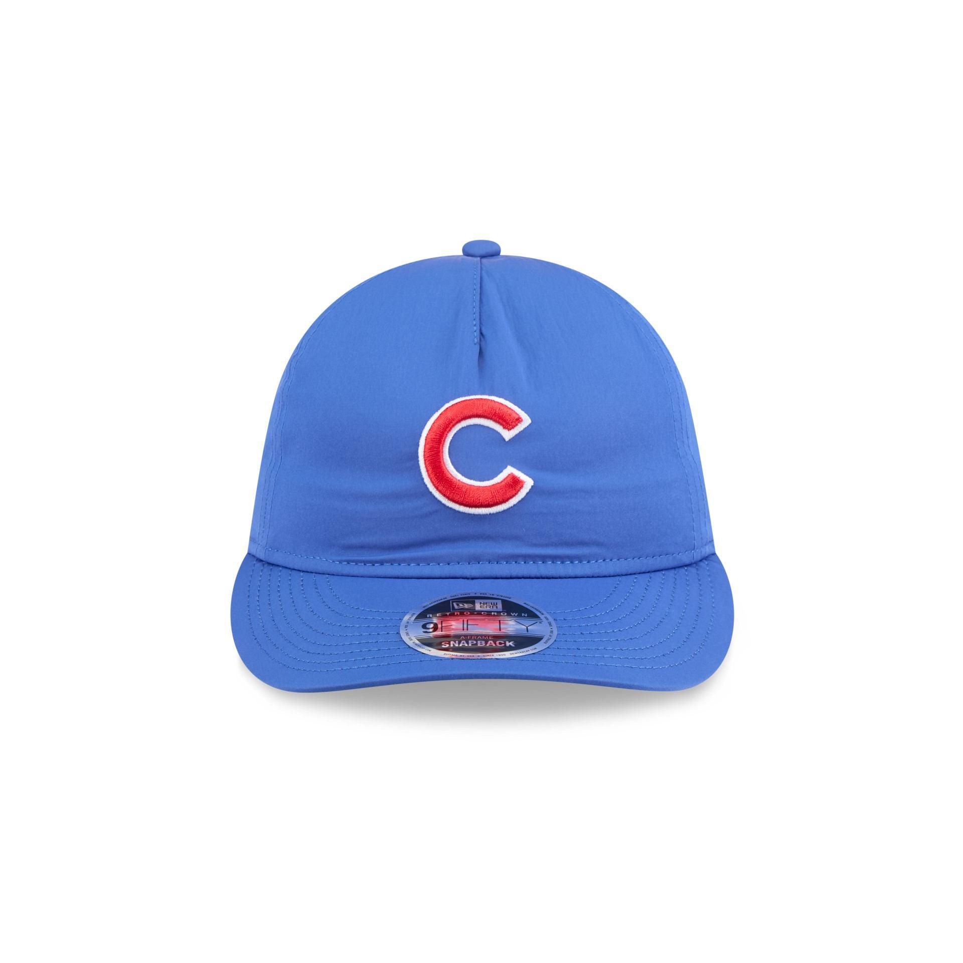 Chicago Cubs Nylon Retro Crown 9FIFTY A-Frame Snapback Hat Male Product Image