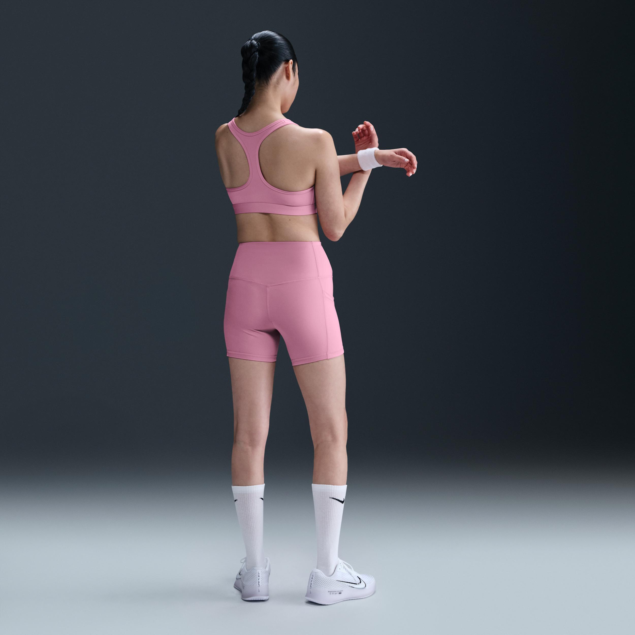 Nike Womens Court Dri-FIT Tennis Shorts with Pockets | FZ6677-010 Product Image