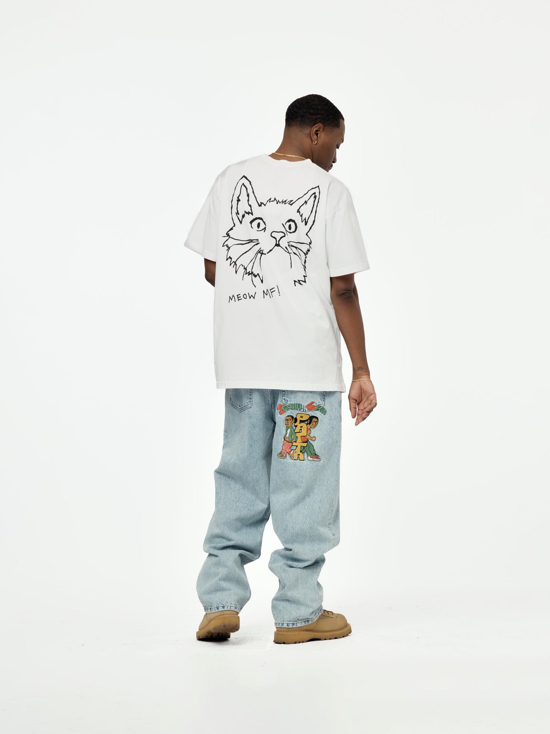 Meow T-Shirt (White) Product Image