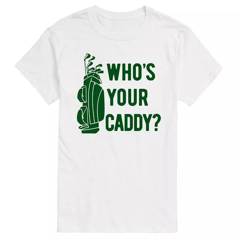 Big & Tall Who's Your Caddy Graphic Tee, Men's,  Product Image