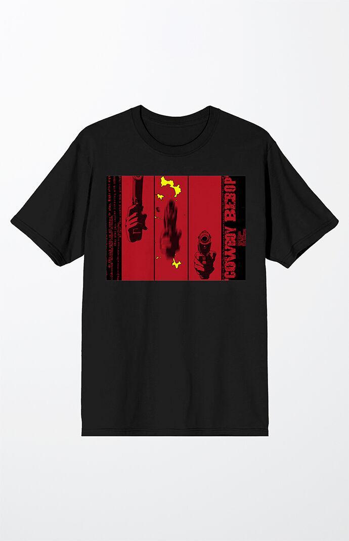 Men's Cowboy Bebop Gun T-Shirt - Product Image