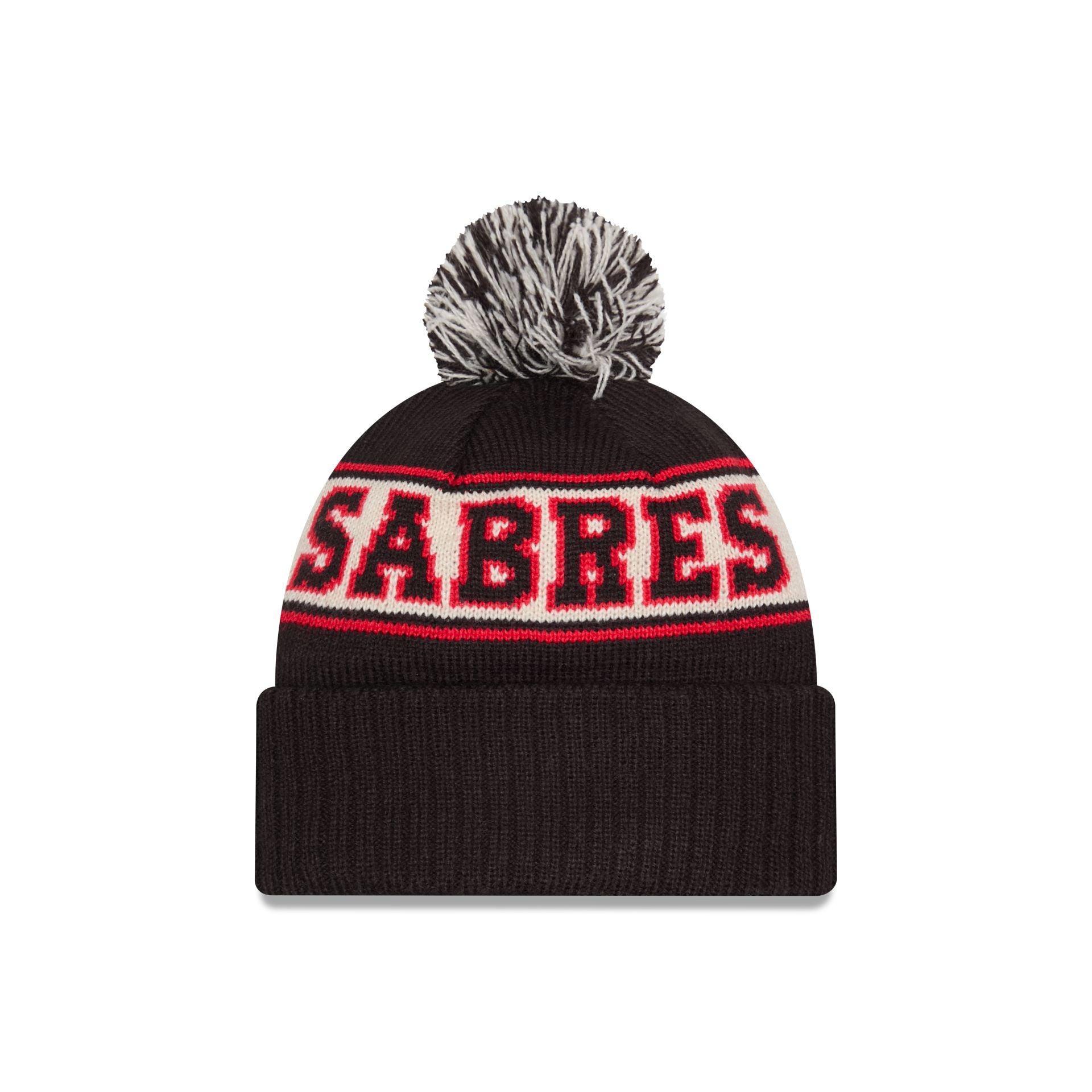 Buffalo Sabres Alt Retro Pom Knit Hat Male Product Image