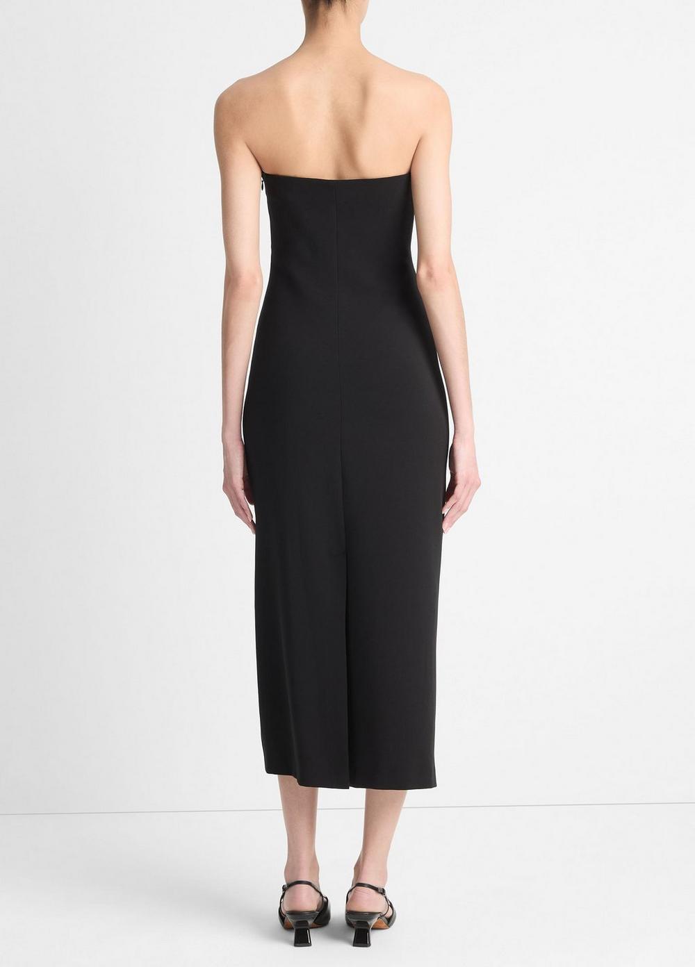 Strapless Draped Dress Product Image