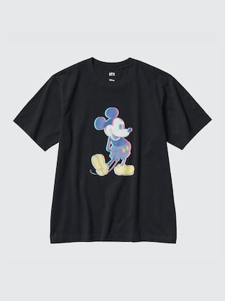 Mickey Stands UT Graphic T-Shirt Black Small UNIQLO US Product Image