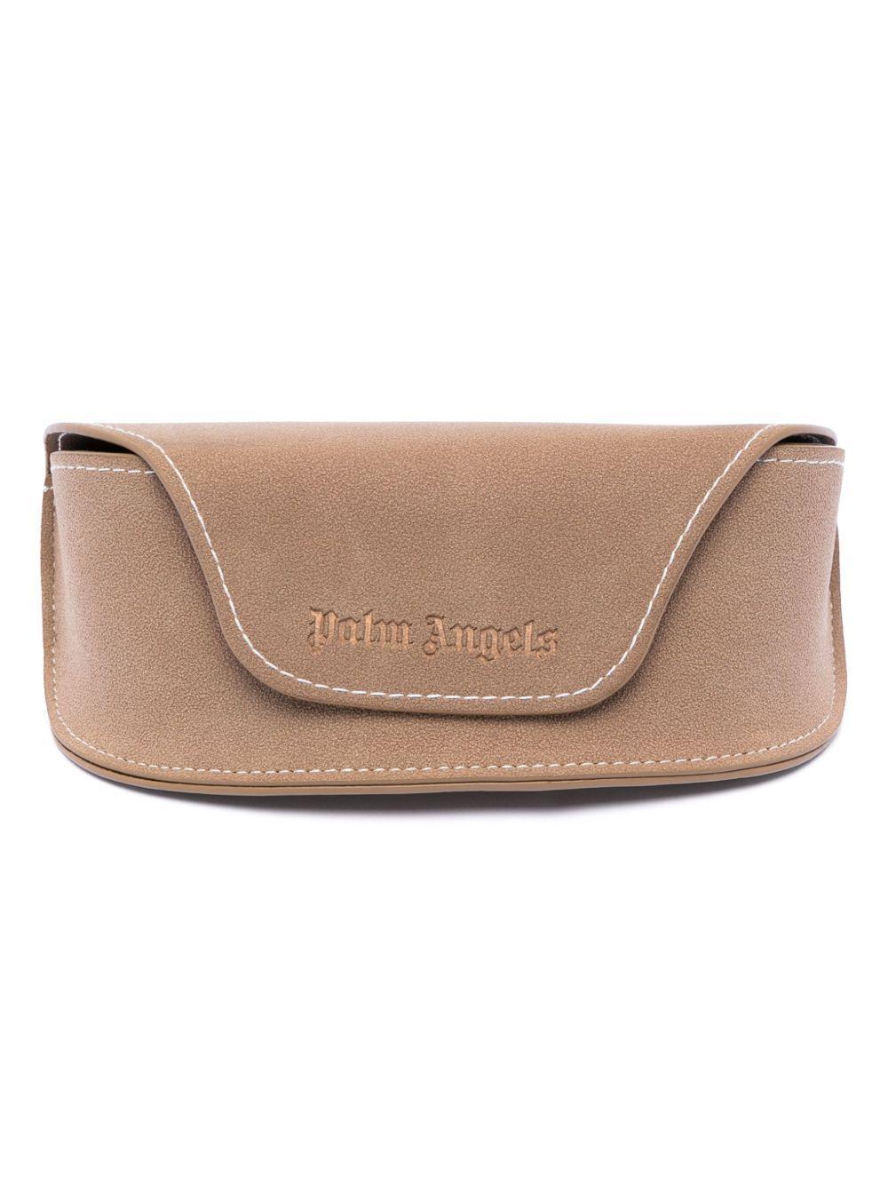 logo-plaque rectangle-frame sunglasses Product Image